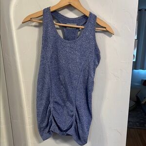 Athleta Heathered Blue Tank Top